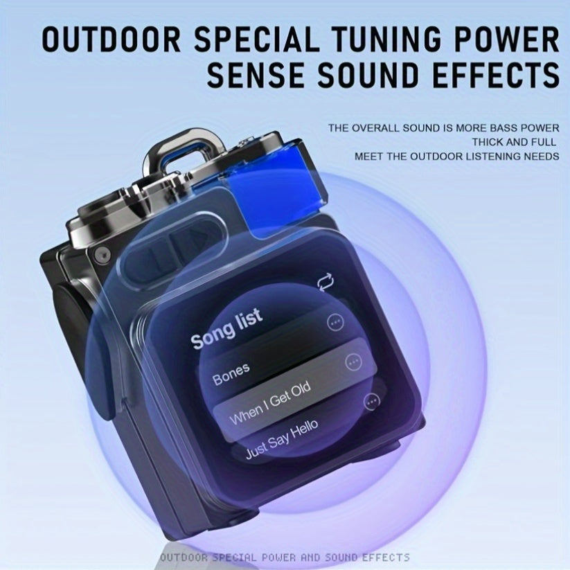 NNETM Wireless Mini BT Speaker with Touch Screen