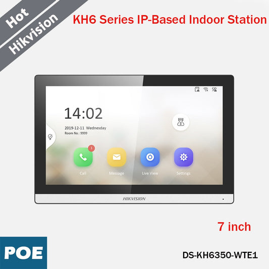 Hikvision IP Based Indoor Station 7 inch Colorful Touch Screen-0