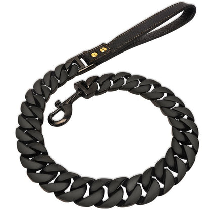 Cuban Link Chain Dogs Leash-6