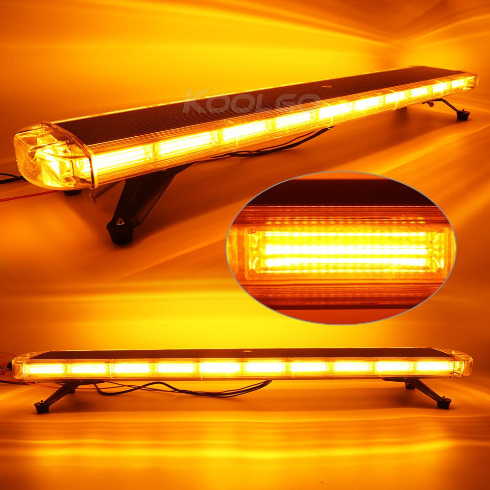 LED Flashing COB Lightbar Signal Emergency Lights-3